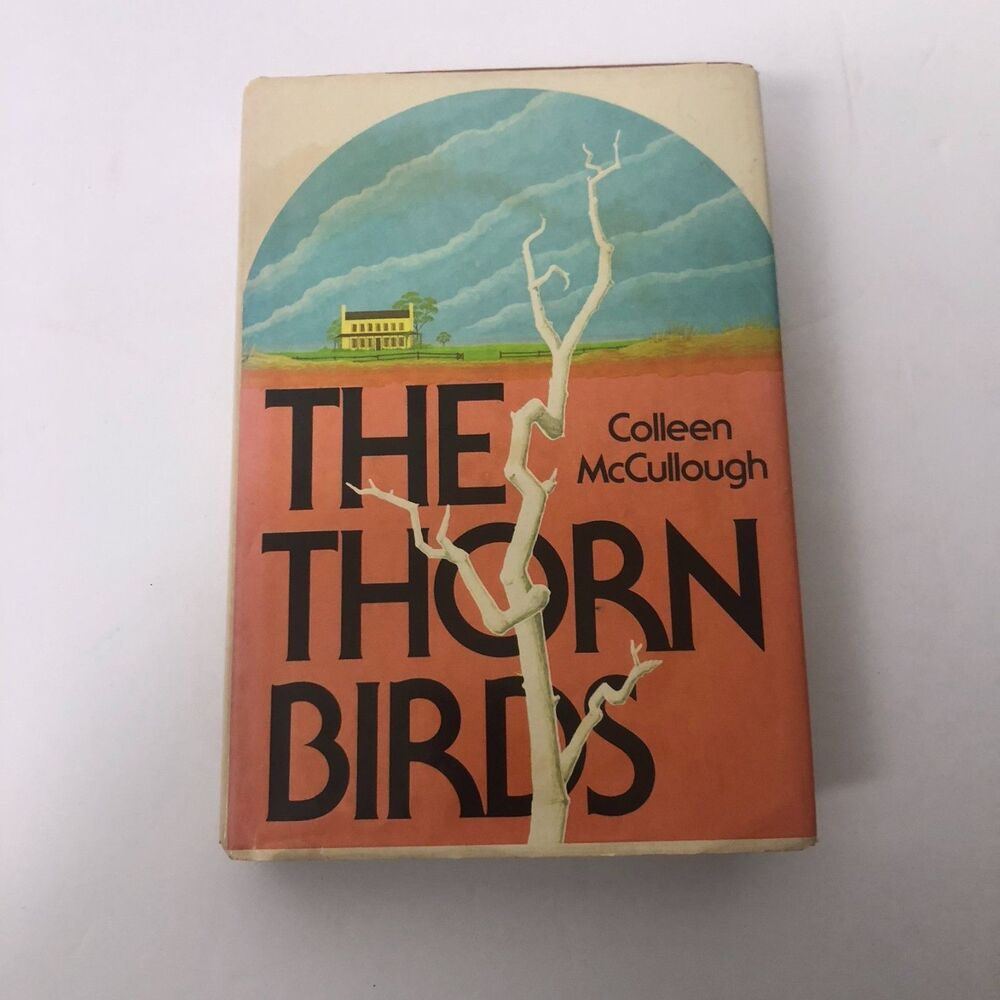VTG 1977 The Thorn Birds by Colleen McCullough Hardcover Book w/ Dust Jacket